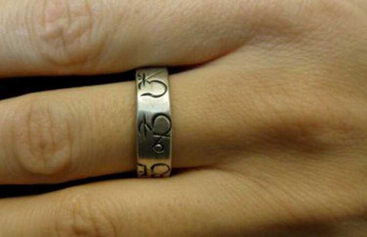 ring as a good luck amulet